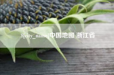 贵州中国地图 浙江省