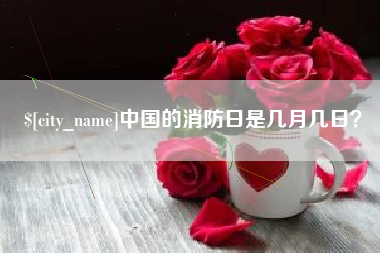贵州中国的消防日是几月几日？