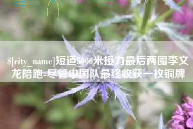 贵州短道5000米接力最后两圈李文龙陪跑-尽管中国队最终收获一枚铜牌