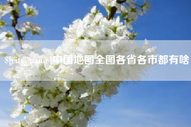 贵州中国地图全图各省各市都有啥