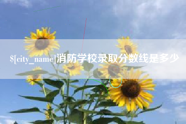 贵州消防学校录取分数线是多少