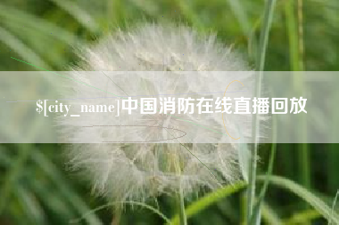 贵州中国消防在线直播回放