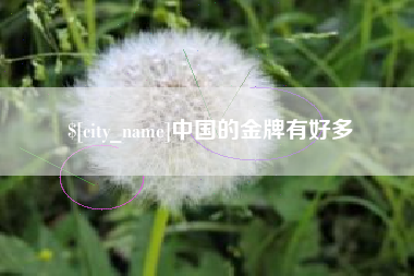贵州中国的金牌有好多