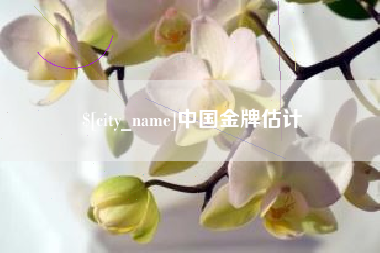 贵州中国金牌估计