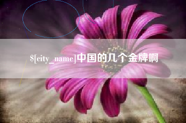 贵州中国的几个金牌啊