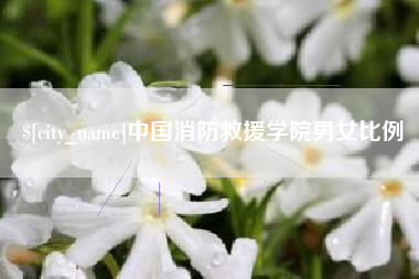 贵州中国消防救援学院男女比例