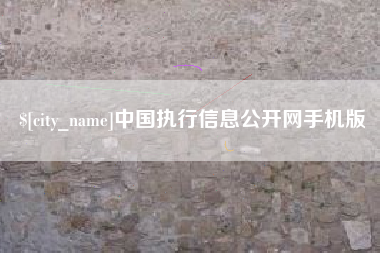 贵州中国执行信息公开网手机版