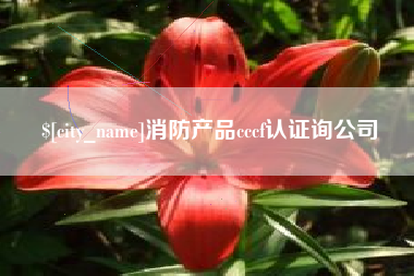贵州消防产品cccf认证询公司