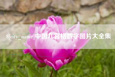 贵州中国九宫格数字图片大全集