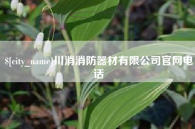 贵州川消消防器材有限公司官网电话