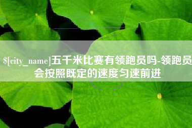 贵州五千米比赛有领跑员吗-领跑员会按照既定的速度匀速前进