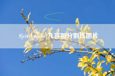 贵州九宫图分割线图片