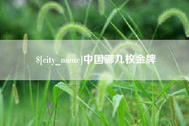 贵州中国哪九枚金牌
