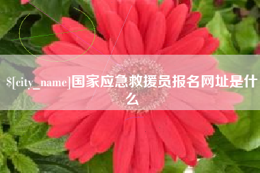 贵州国家应急救援员报名网址是什么