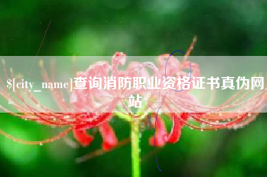 贵州查询消防职业资格证书真伪网站